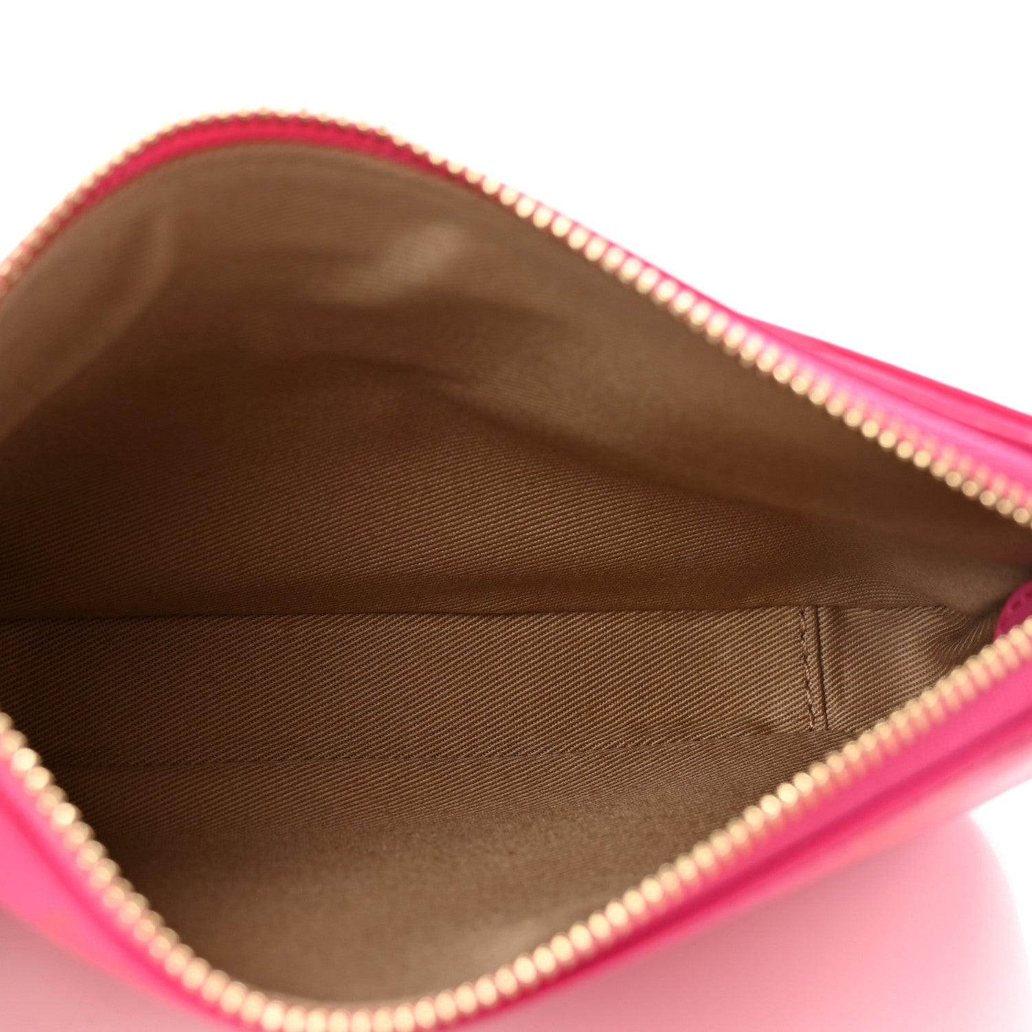 MCM Calfskin Color Splash Mini Pouch on Chain Pink 5 of 6