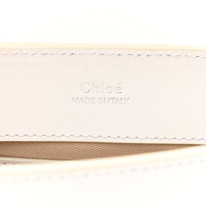 Chloe Calfskin Suede C Belt Bag Brilliant White 6 of 10