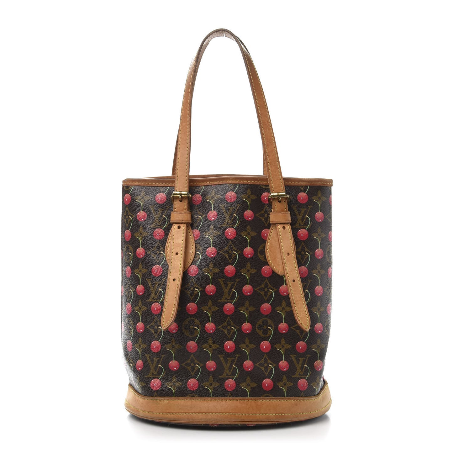 Monogram Cerises Bucket Bag
