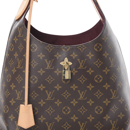 Louis Vuitton Monogram Flower Hobo Beige 8 of 14