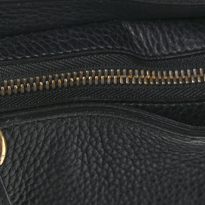 Gucci Pebbled Calfskin Small Soho Top Handle Bag Black 11 of 11