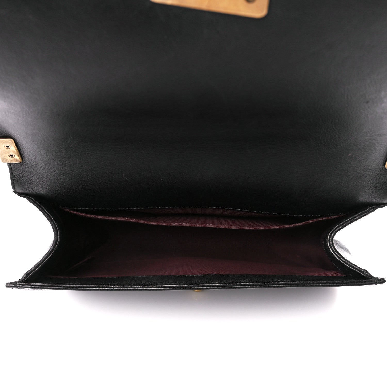 Chanel Goat Hair Medium Celtic Boy Flap Black 5 of 11