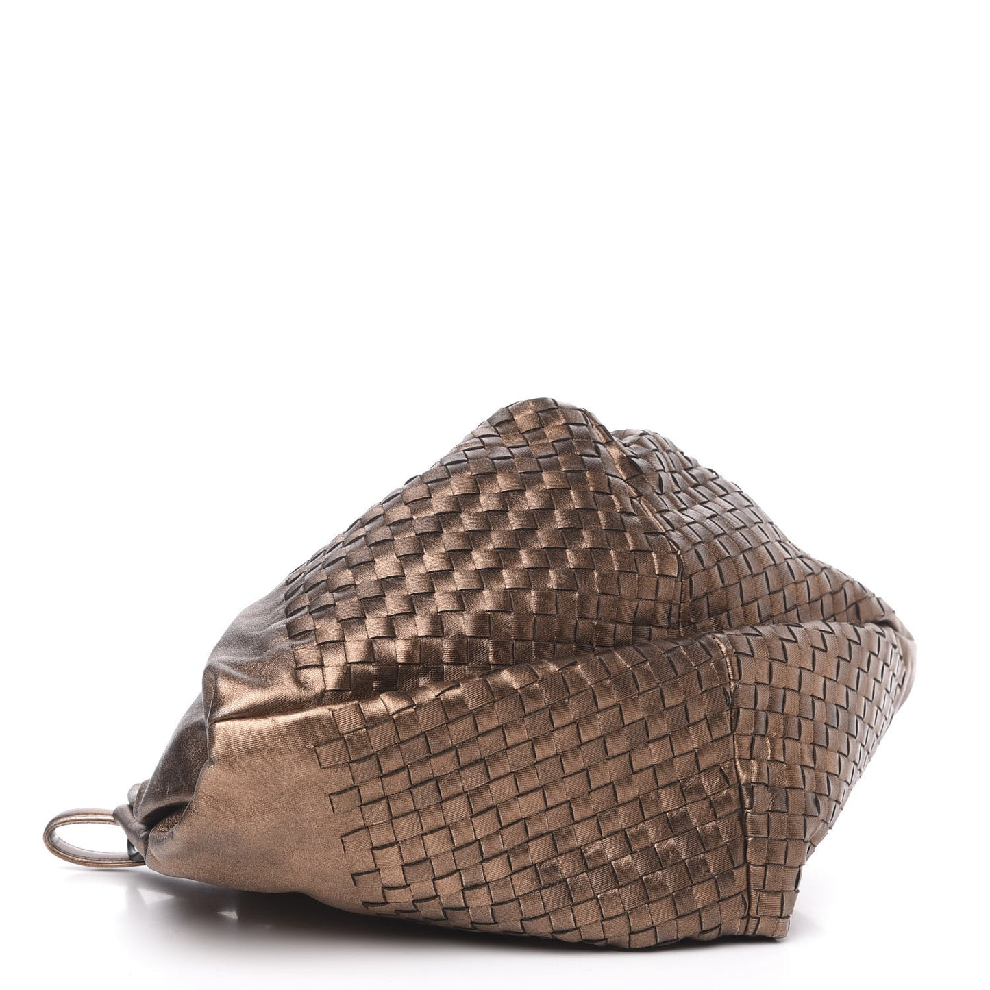 Intrecciato Nappa Aquilone Fortune Cookie Hobo Copper