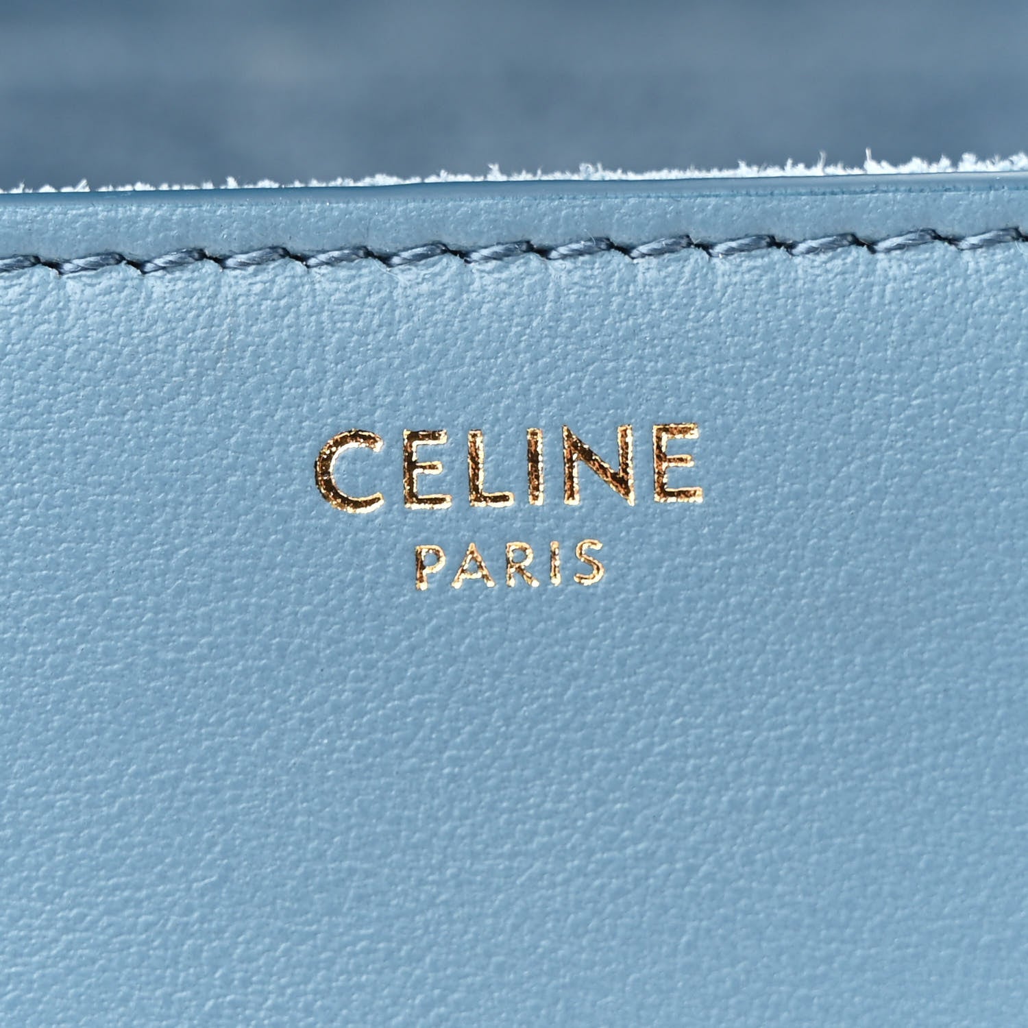 Celine Smooth Calfskin Teen 16 Crossbody Bag  Blue 7 of 13