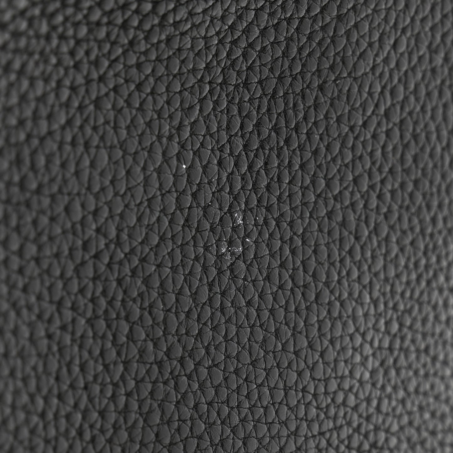 Pebbled Calfskin Small Soho Disco Bag Black
