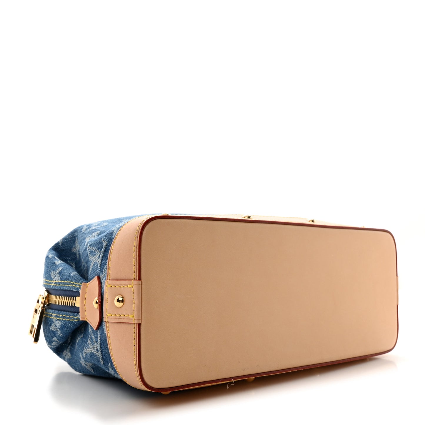 Monogram Denim Pochette Cosmetique GM Denim Blue