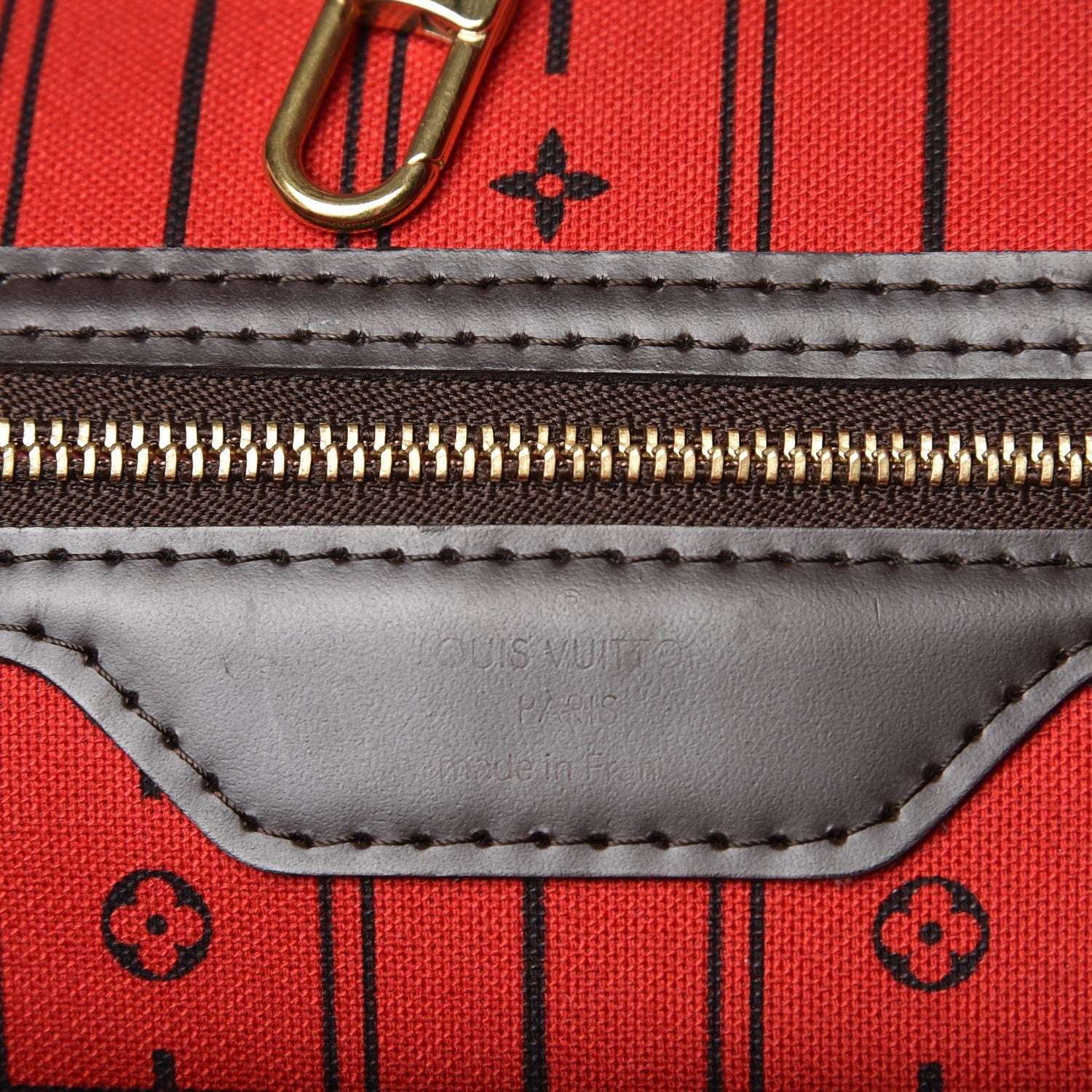 Louis Vuitton Damier Ebene Neverfull GM 7 of 8