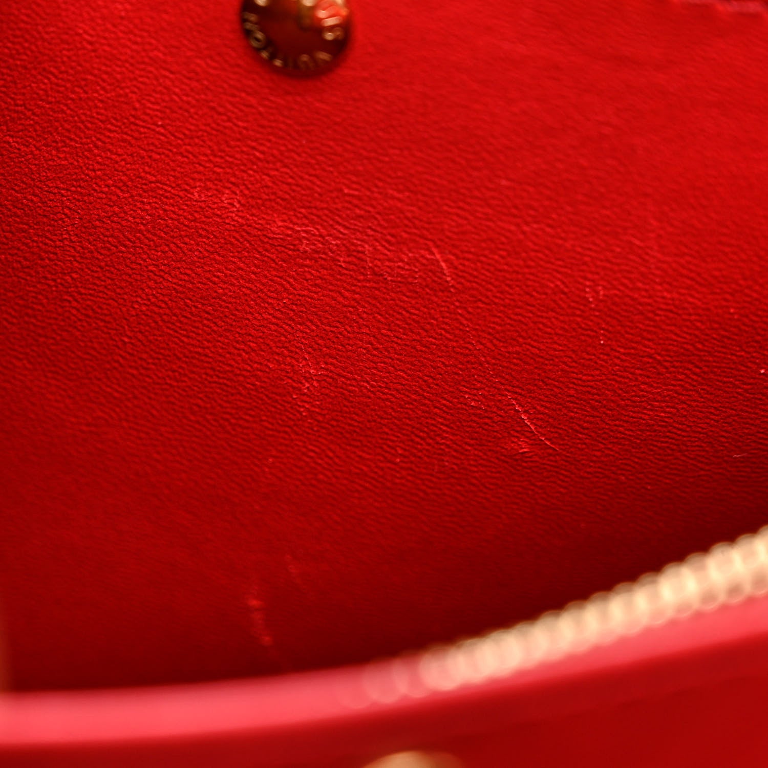 Louis Vuitton Grained Calfskin Monogram Double V Rubis 9 of 16