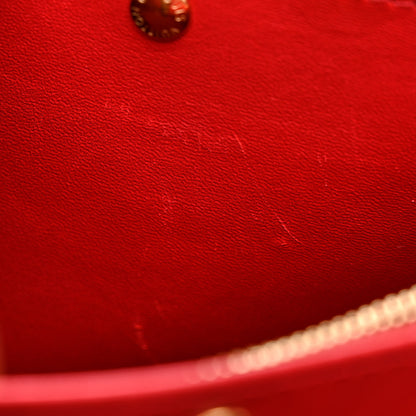 Louis Vuitton Grained Calfskin Monogram Double V Rubis 9 of 16