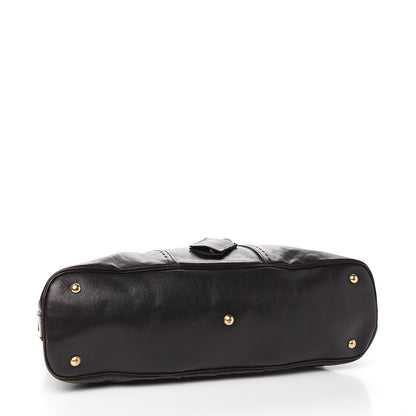 Saint Laurent Calfskin Large Muse Dark Brown 3 of 11