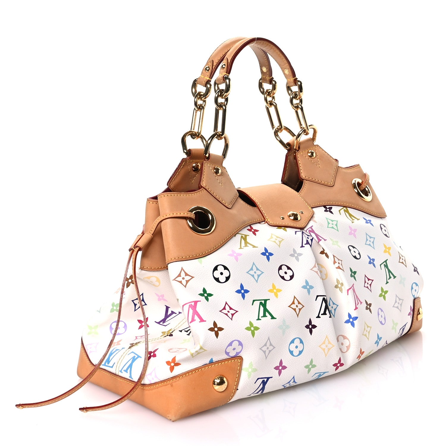 Louis Vuitton Monogram Multicolor Ursula White 3 of 10