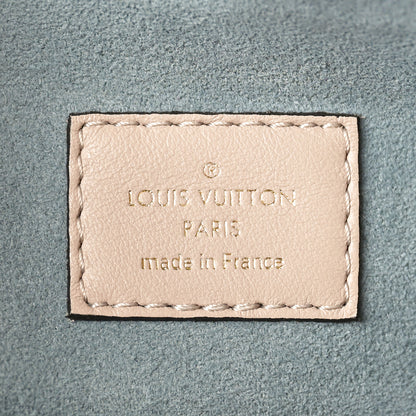 Louis Vuitton Calfskin Monogram On My Side MM Greige 6 of 9