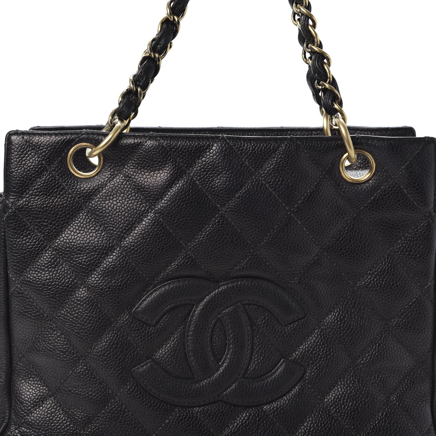 Chanel Caviar Quilted Petit Timeless Tote PTT Black 13 of 13