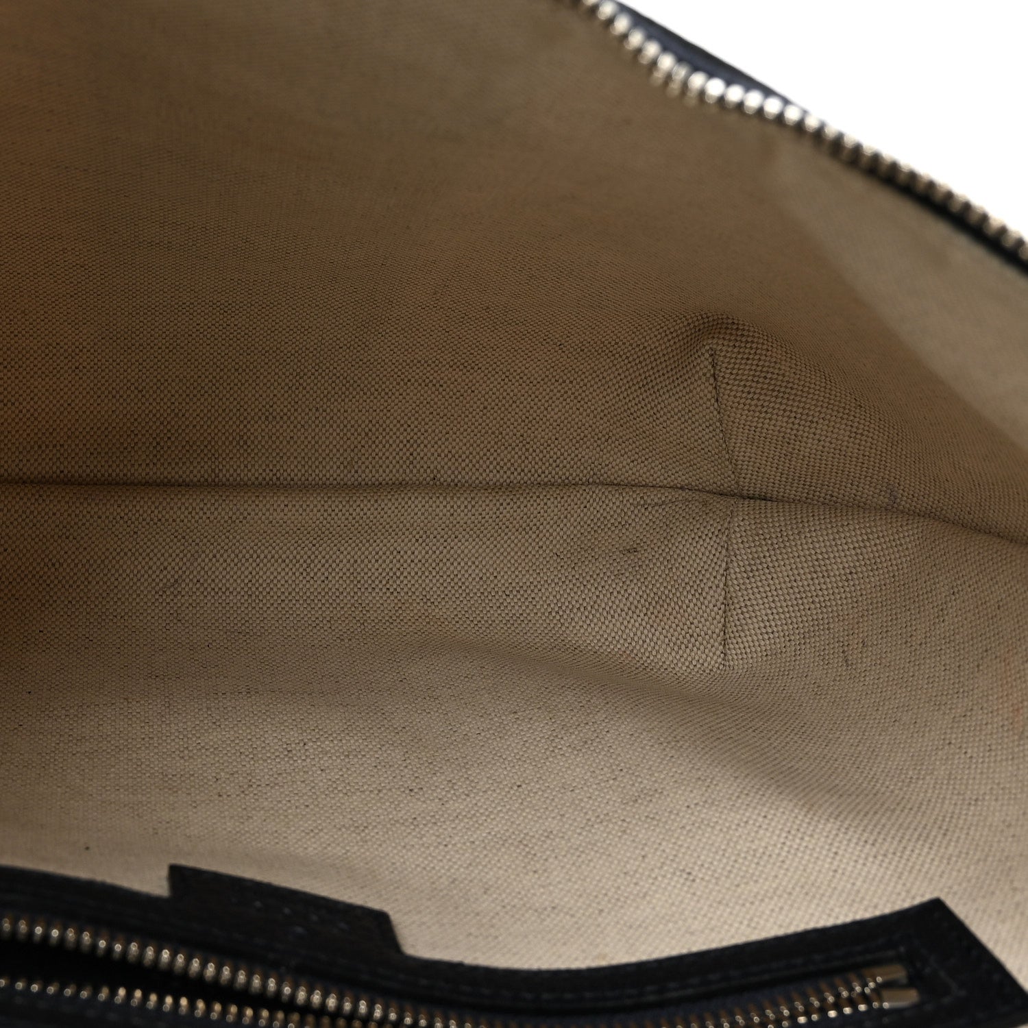 Gucci GG Supreme Monogram Textured Dollar Calfskin Web Small Ophidia Half Moon Hobo Beige Blue 5 of 10