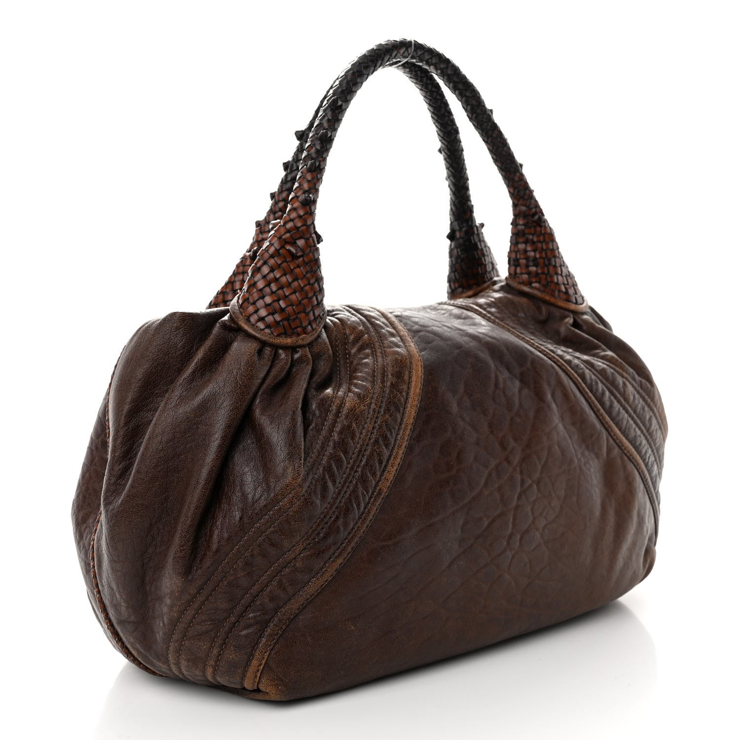 Fendi Nappa Nuvolata Spy Cognac 3 of 14