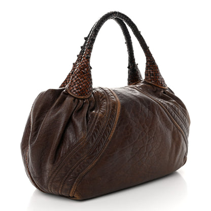 Fendi Nappa Nuvolata Spy Cognac 3 of 14