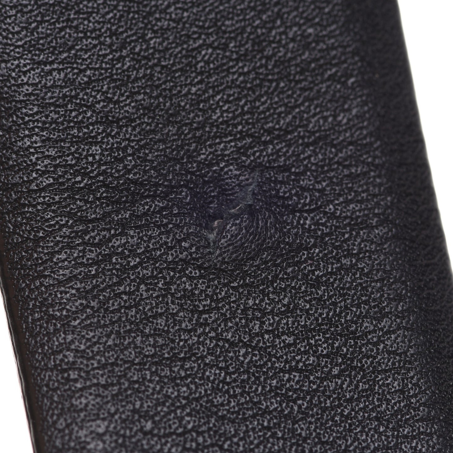 Calfskin Paris Button CC Belt 80 32 Black