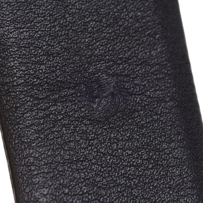 Chanel Calfskin Paris Button CC Belt 80 32 Black 7 of 7
