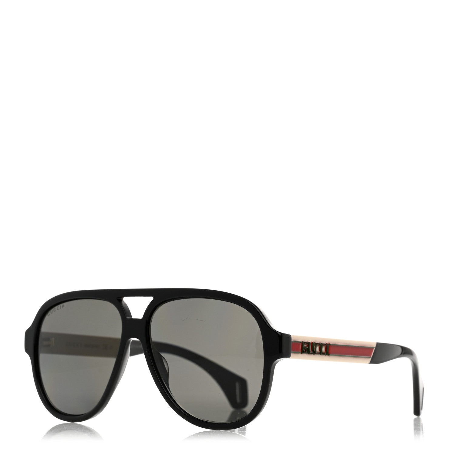 Gucci Aviator Web Sunglasses GG0463S Black 1 of 8