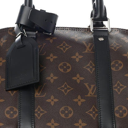 Louis Vuitton LOUIS VUITTON Monogram Macassar Keepall Bandouliere 45 8 of 10