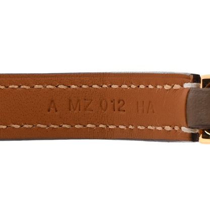 Hermes Swift Rivale Double Tour Bracelet T2 Etoupe 5 of 7