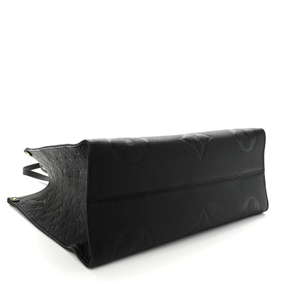 Louis Vuitton Empreinte Monogram Giant Onthego GM Black 4 of 11