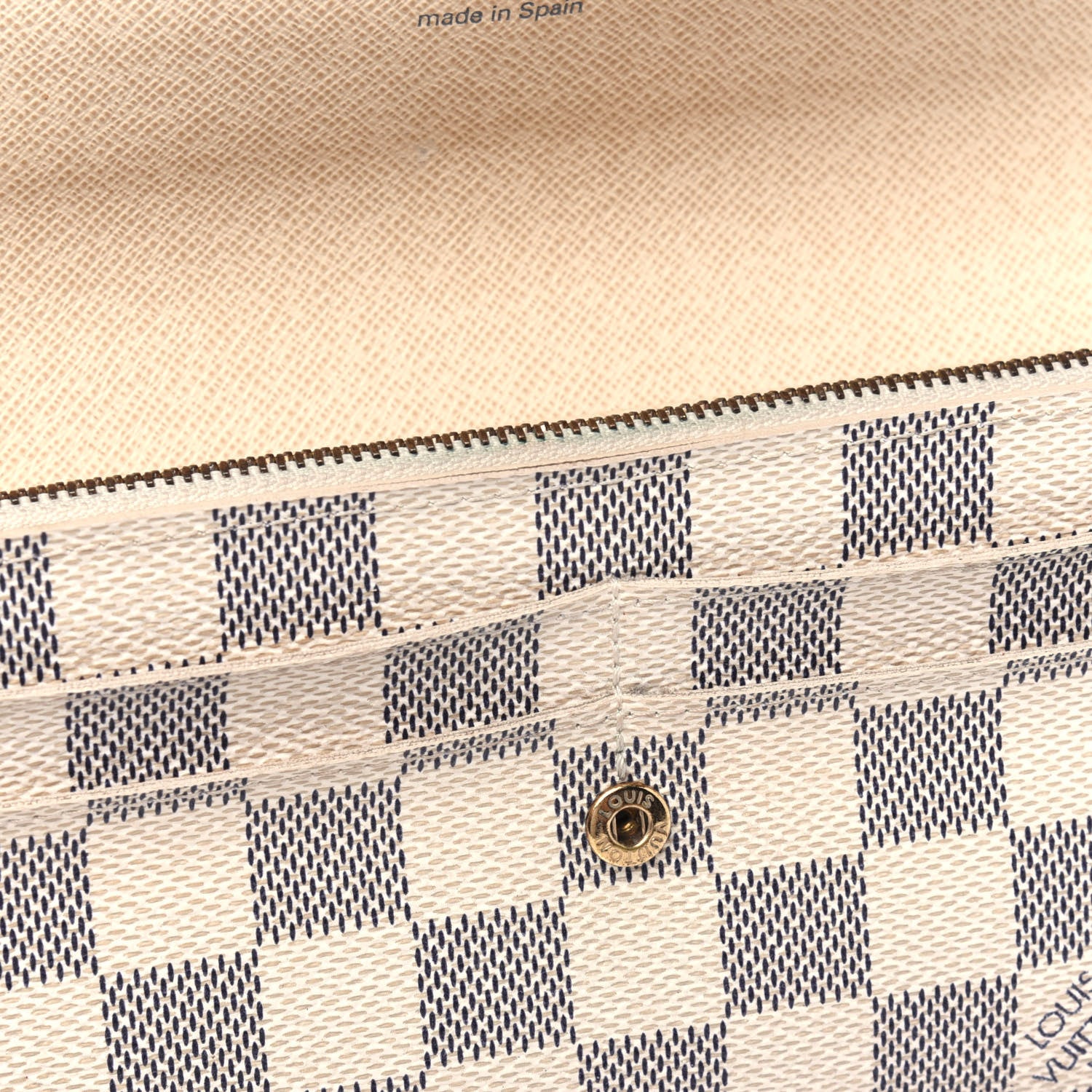 Louis Vuitton Damier Azur Sarah Wallet 10 of 18