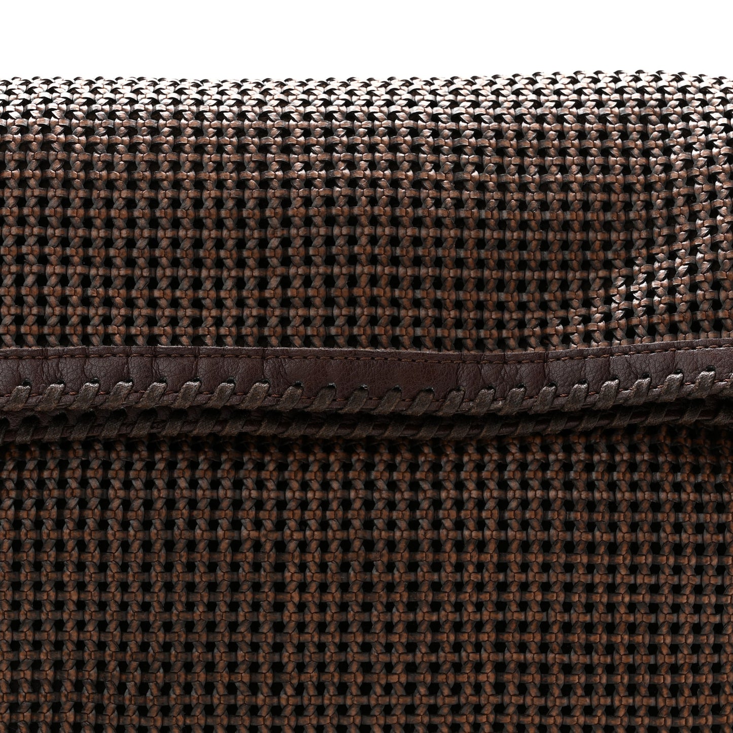 Raffia Falabella Tote Brown