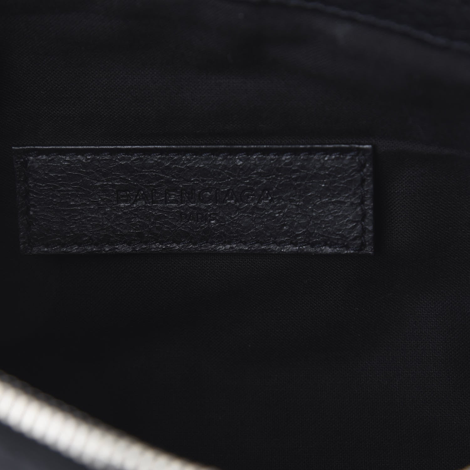 Balenciaga Agneau Arena Classic Hardware Medium Clip Black 5 of 6