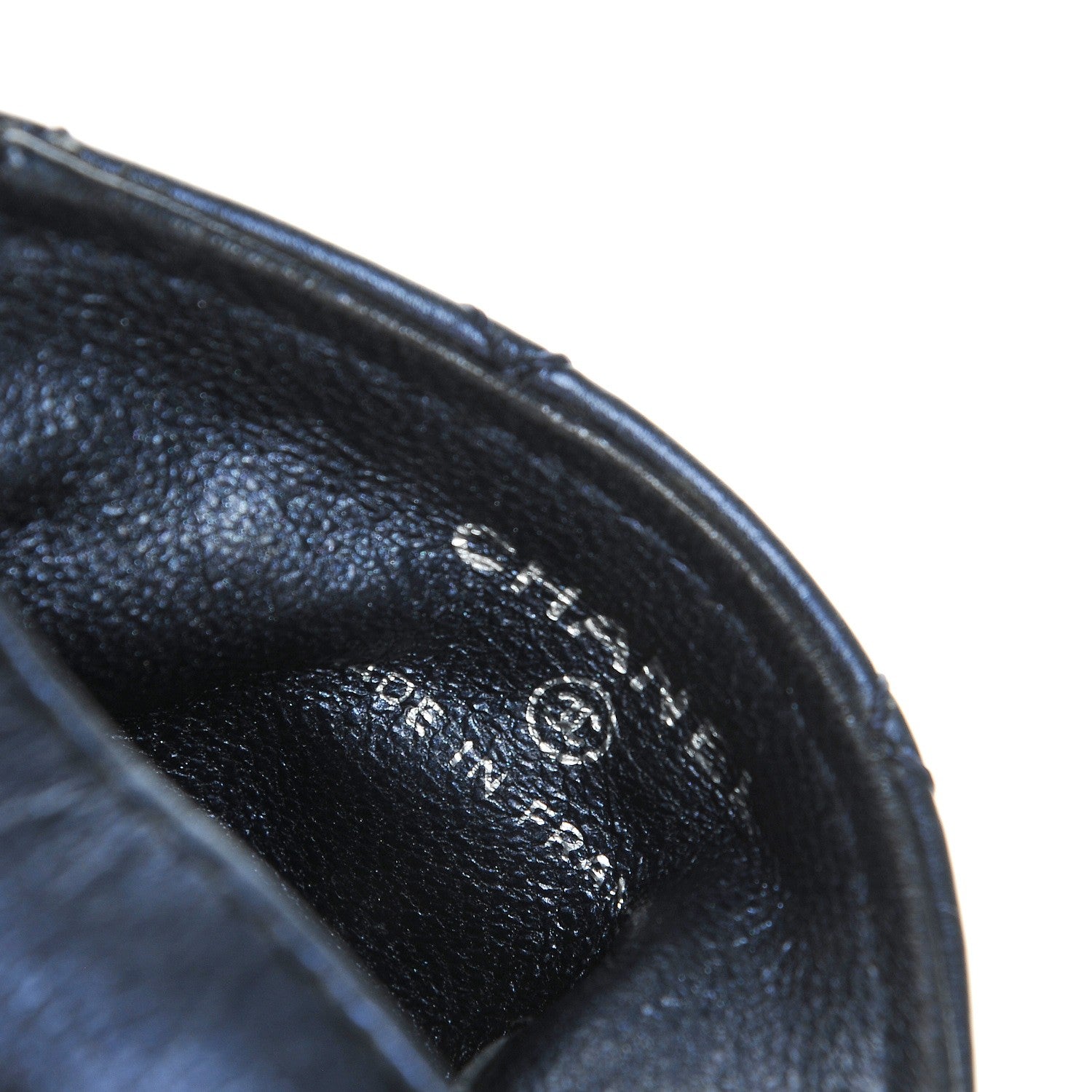 Chanel Metallic Aged Calfskin Quilted 2.55 Reissue Phone Case Blue 6 of 8