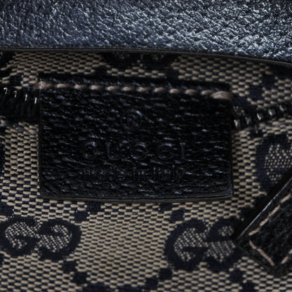 Gucci GG Monogram Web Double Pocket Belt Bag Navy 6 of 6
