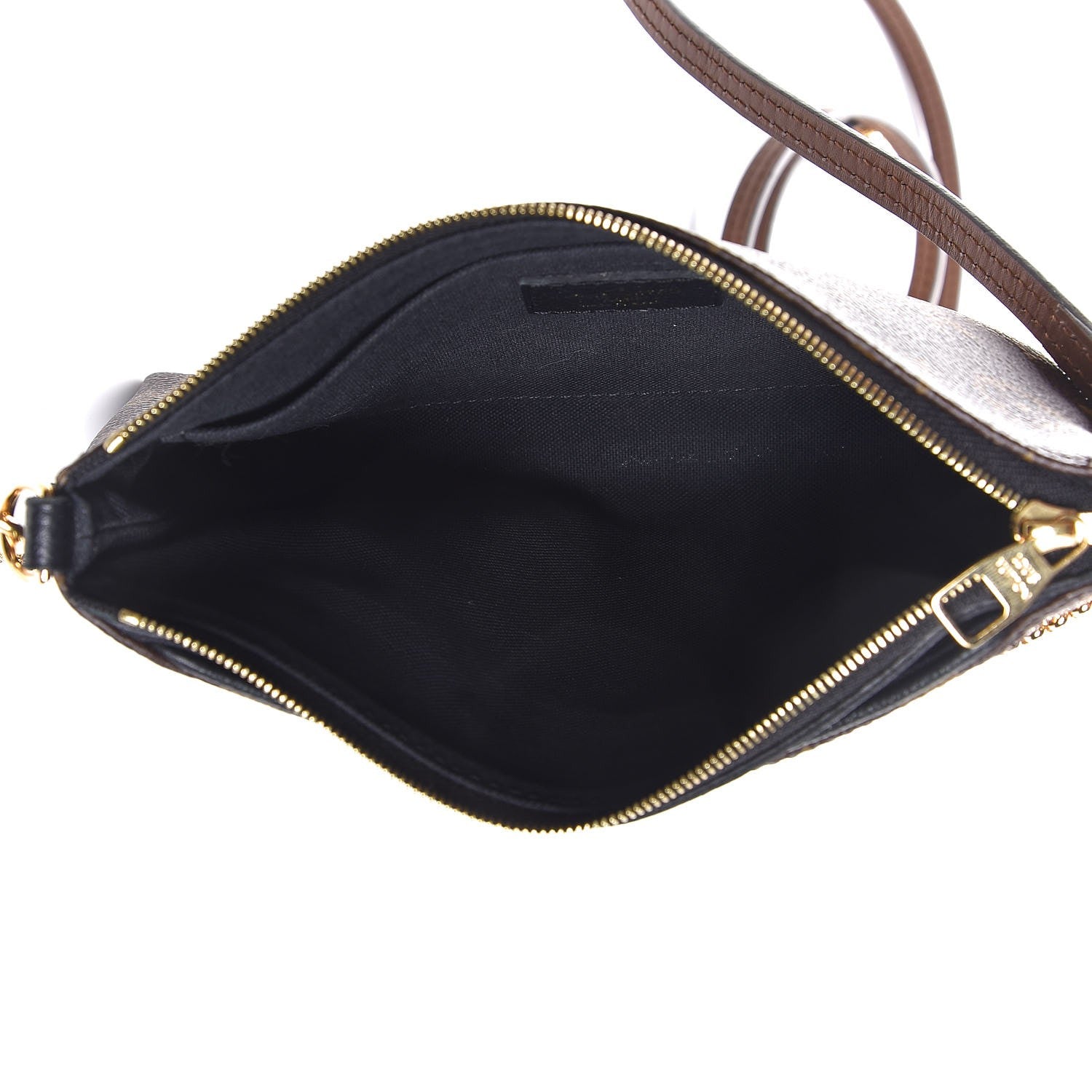 Louis Vuitton Monogram Pallas Clutch Black 5 of 8