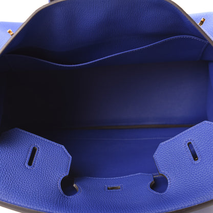 Hermes Togo Birkin 35 Bleu Electrique 12 of 28