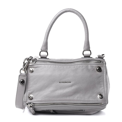 Givenchy Calfskin Medium Bolt Stud Pandora Pearl Grey 1 of 16