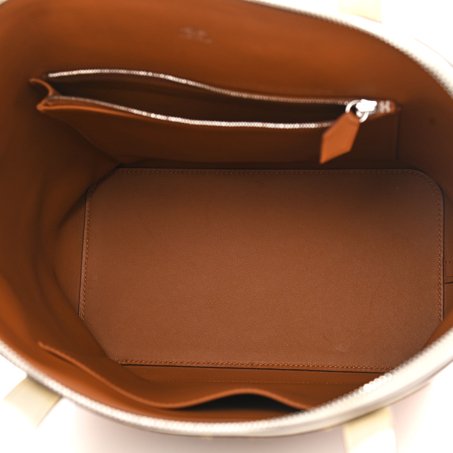 Hermes Evercolor Swift Transat Sailor Bag Gold White Jaune De Naples 5 of 12