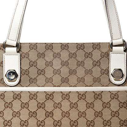 Gucci Monogram Medium Charmy Shoulder Bag Off White 10 of 10