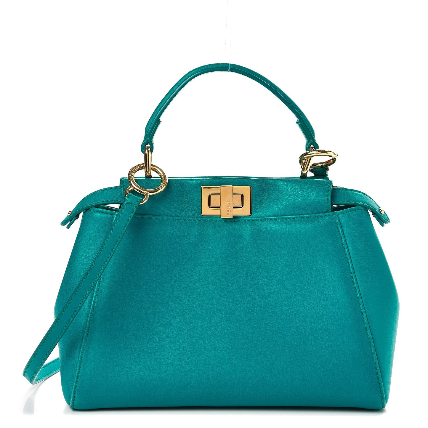 Nappa Mini Peekaboo Iconic Satchel Lago