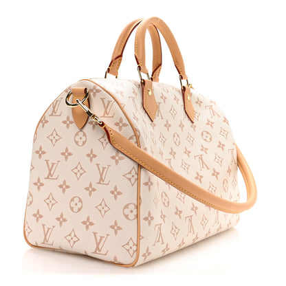 Louis Vuitton Monogram Dune Lucky Speedy Soft 30 Pink 3 of 10
