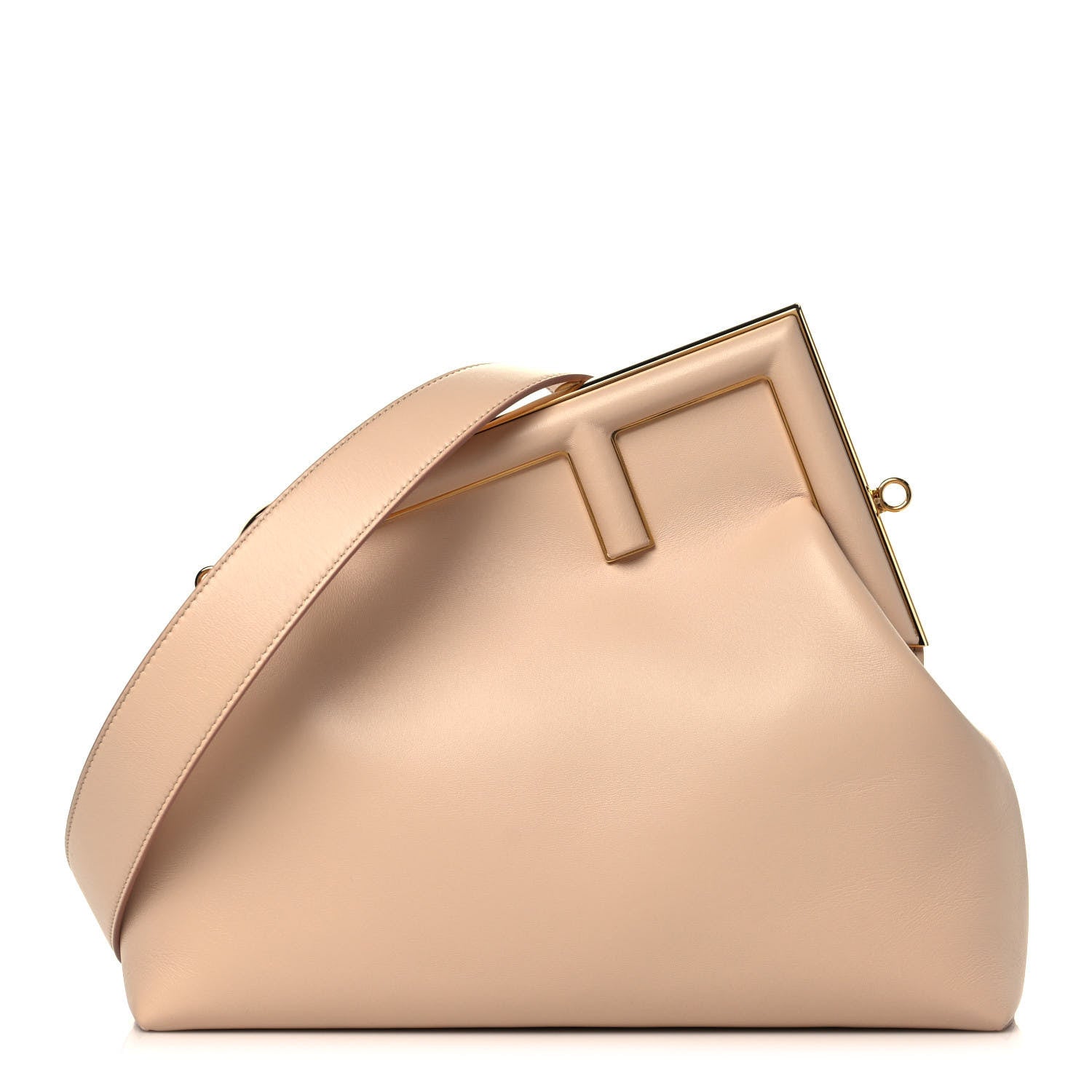 Fendi Shiny Nappa Medium Fendi First Poudre 1 of 9