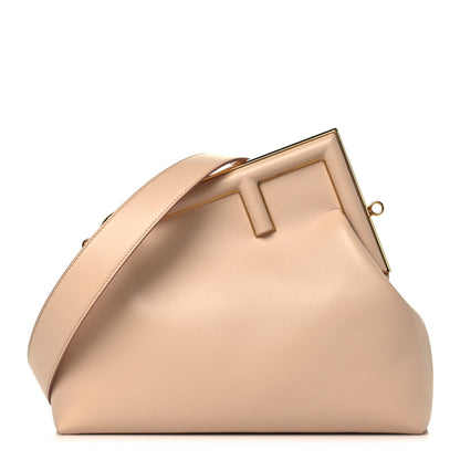 Fendi Shiny Nappa Medium Fendi First Poudre 1 of 9