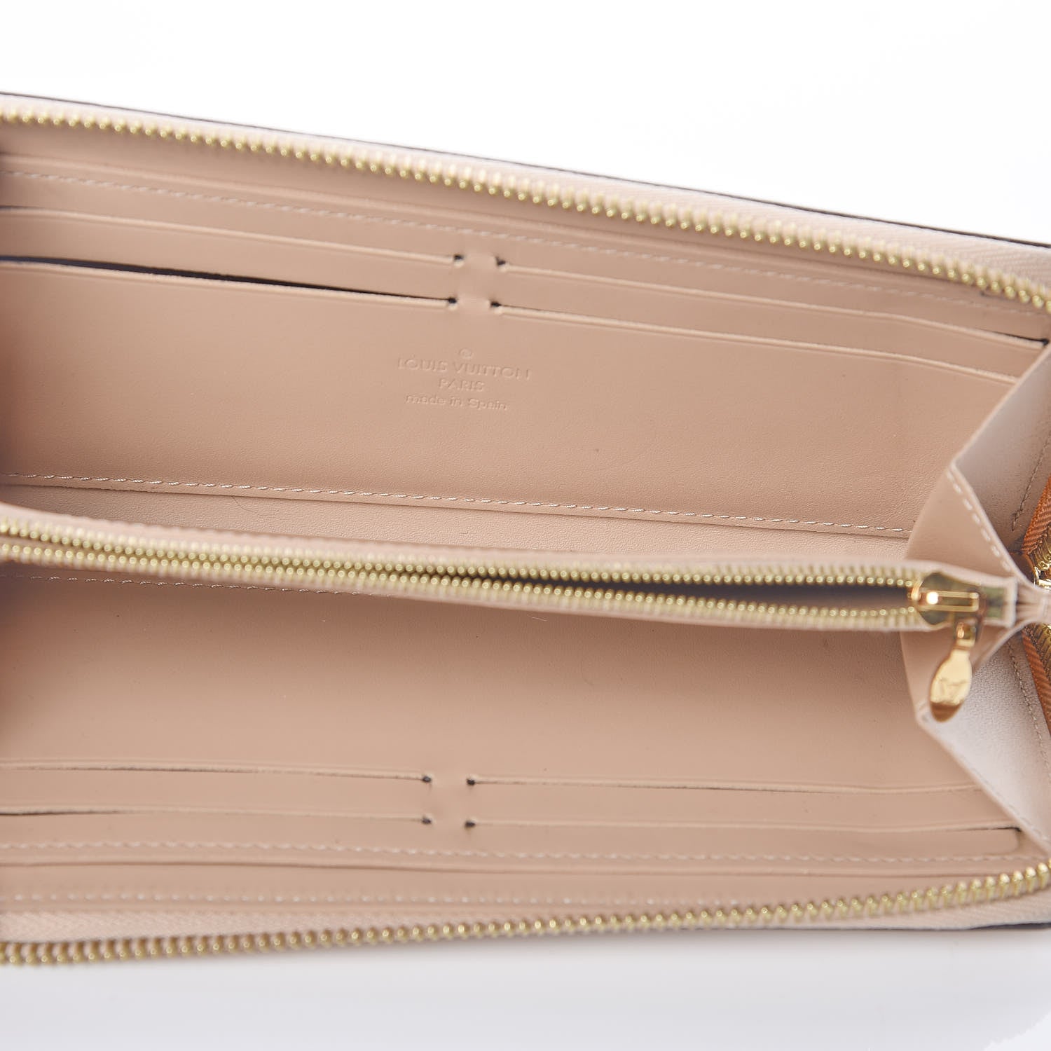 Louis Vuitton Vernis Clemence Wallet Dune 7 of 13
