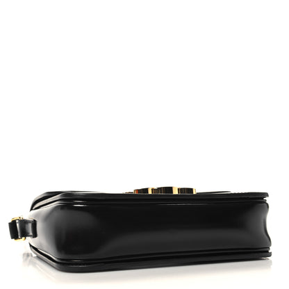 Celine Shiny Calfskin Teen Triomphe Black 3 of 11