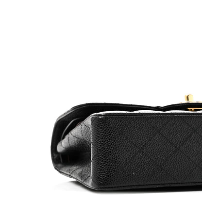 Chanel Caviar Quilted Small Double Flap Black 9 of 11