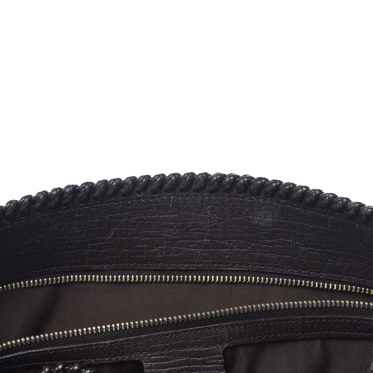 Gucci Monogram Large Horsebit Chain Hobo Dark Brown 10 of 15