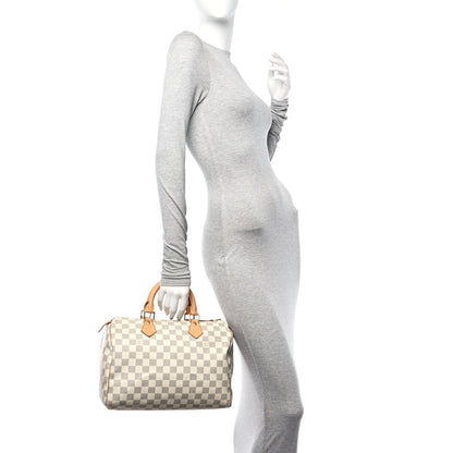 Louis Vuitton Damier Azur Speedy 30 2 of 12