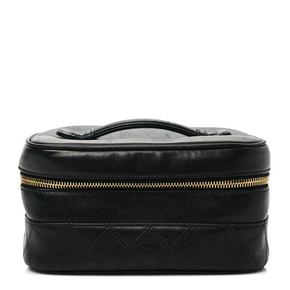 Chanel Lambskin Vanity Cosmetic Case Black 1 of 10