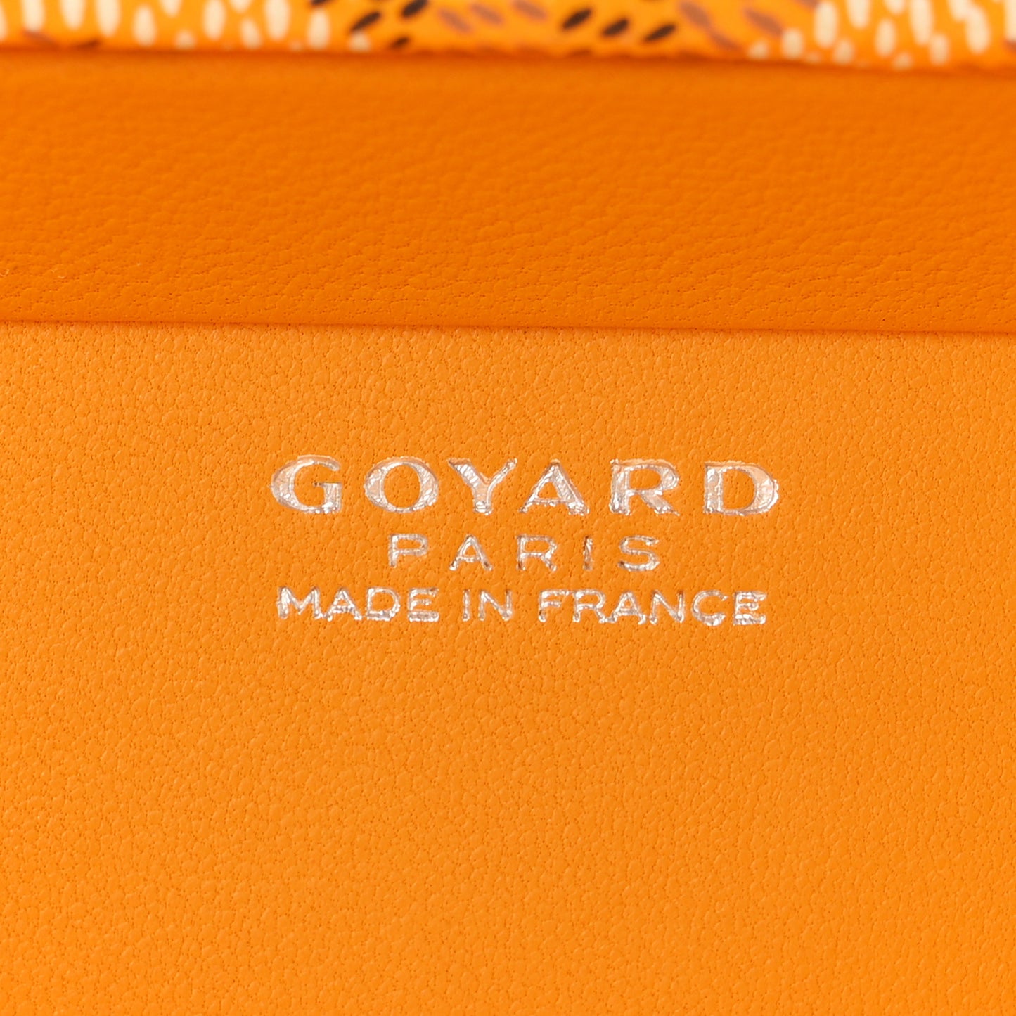 Goyardine Minaudiere Trunk Bag Yellow