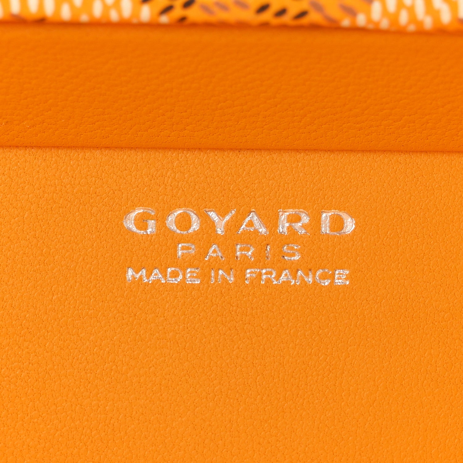Goyard Goyardine Minaudiere Trunk Bag Yellow 8 of 15