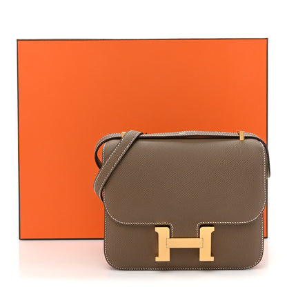 Hermes Epsom Constance 18 Etoupe 14 of 14