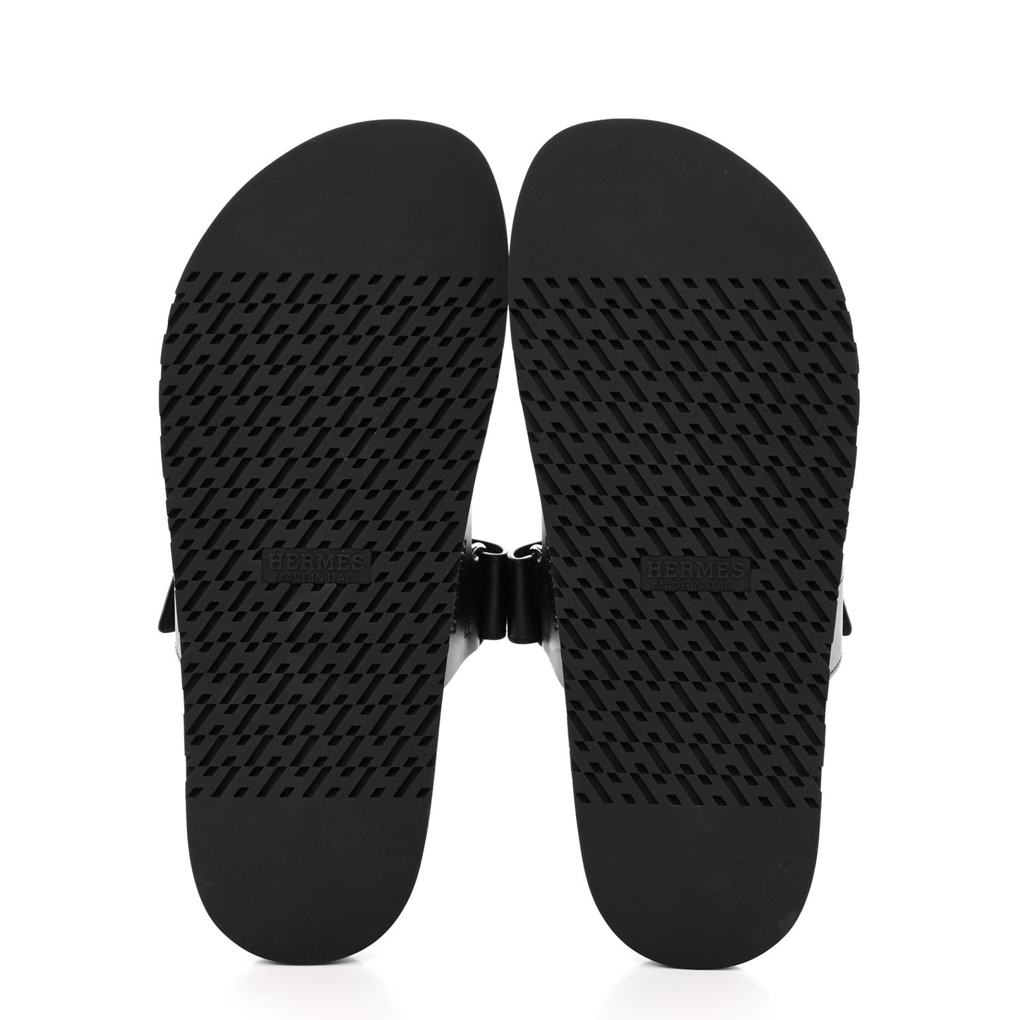 Calfskin Mens Chypre Sandals 42.5 Black